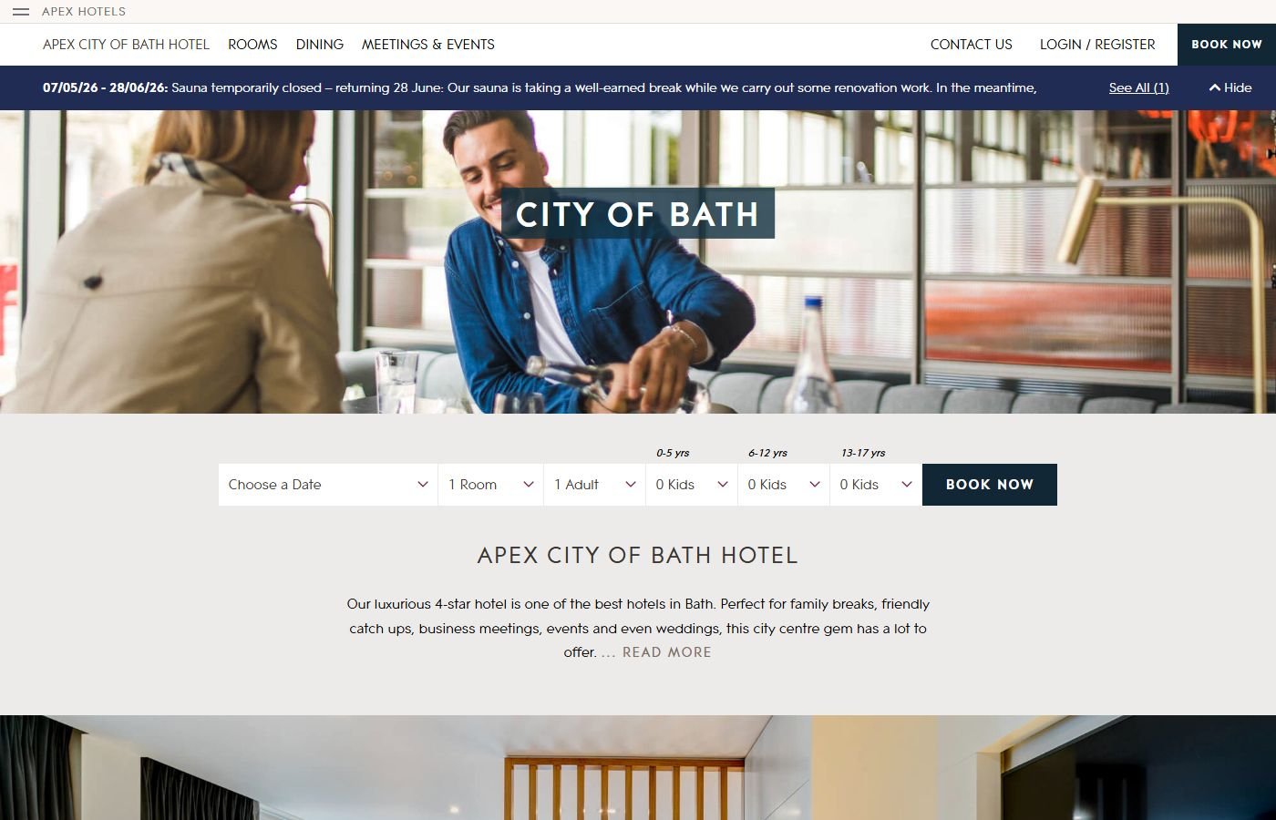 Apex City of Bath Hotel