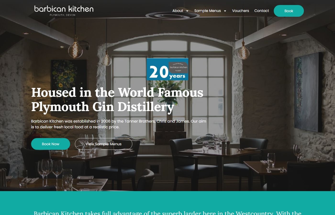 Barbican Kitchen (Gin Distillery)