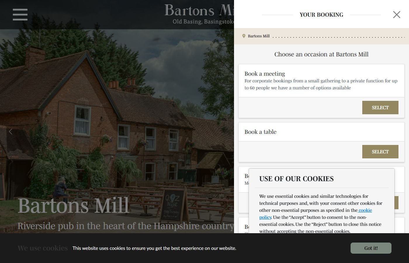 Bartons Mill Pub & Dining