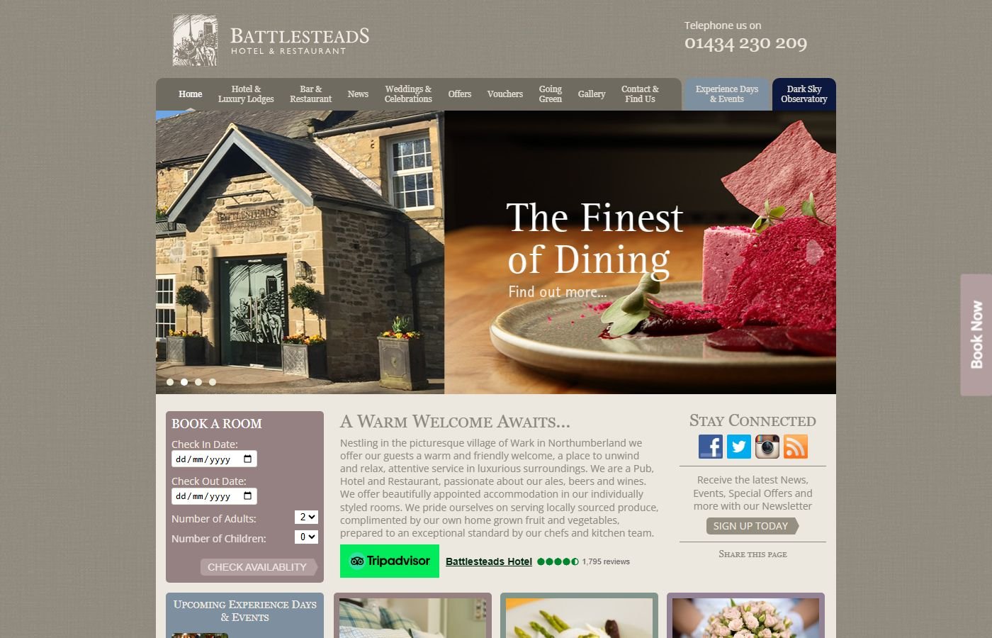 Battlesteads Hotel & Restaurant
