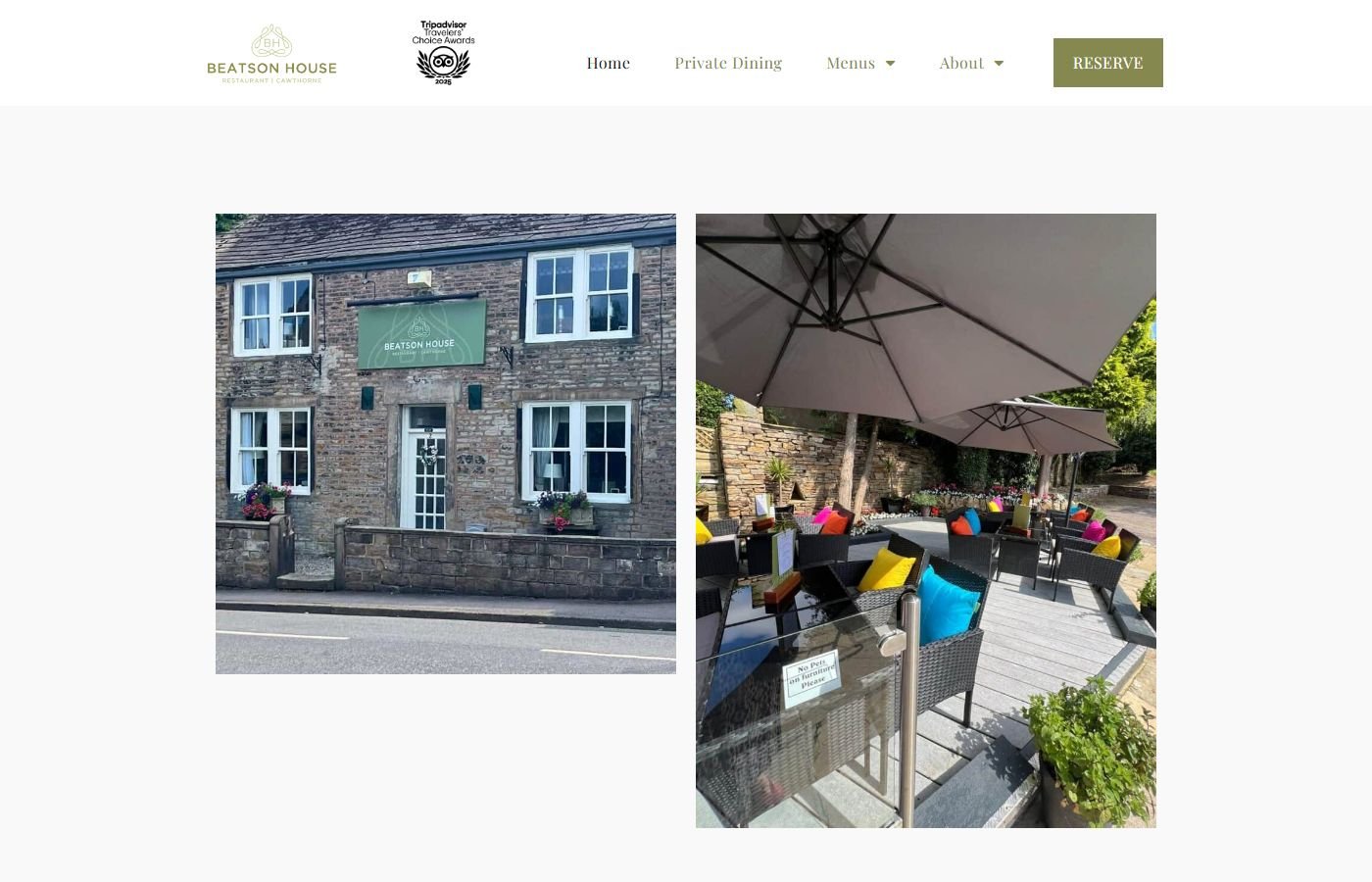 Beatson House Restaurant, Cawthorne