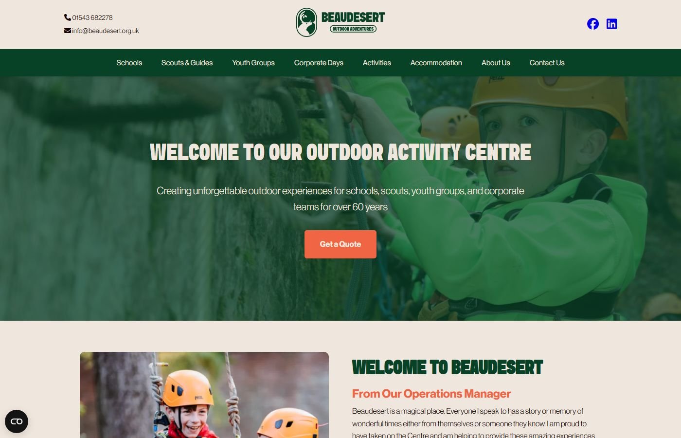 Beaudesert Outdoor Centre – events halls