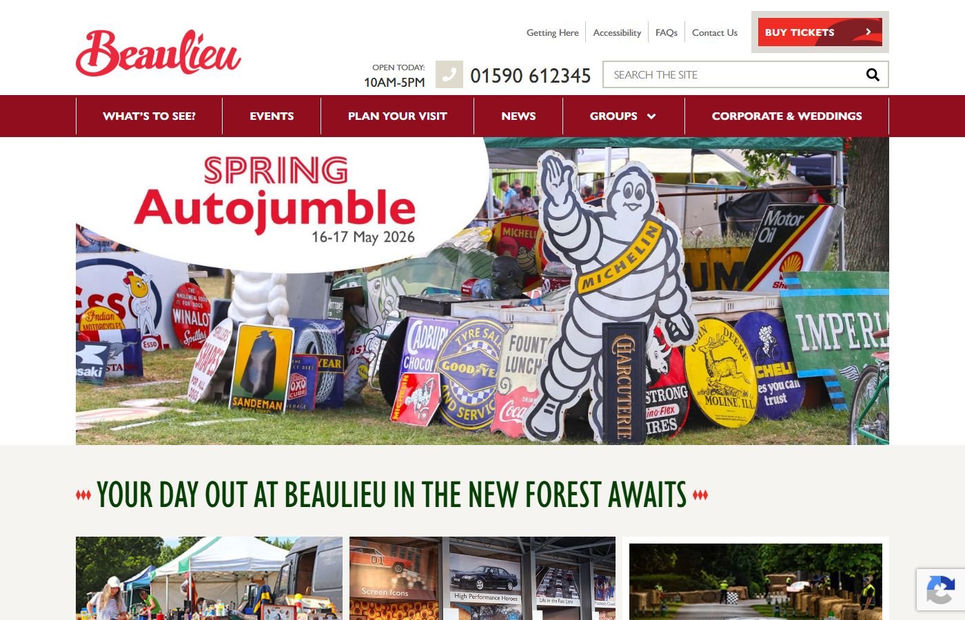 Beaulieu National Motor Museum – Events