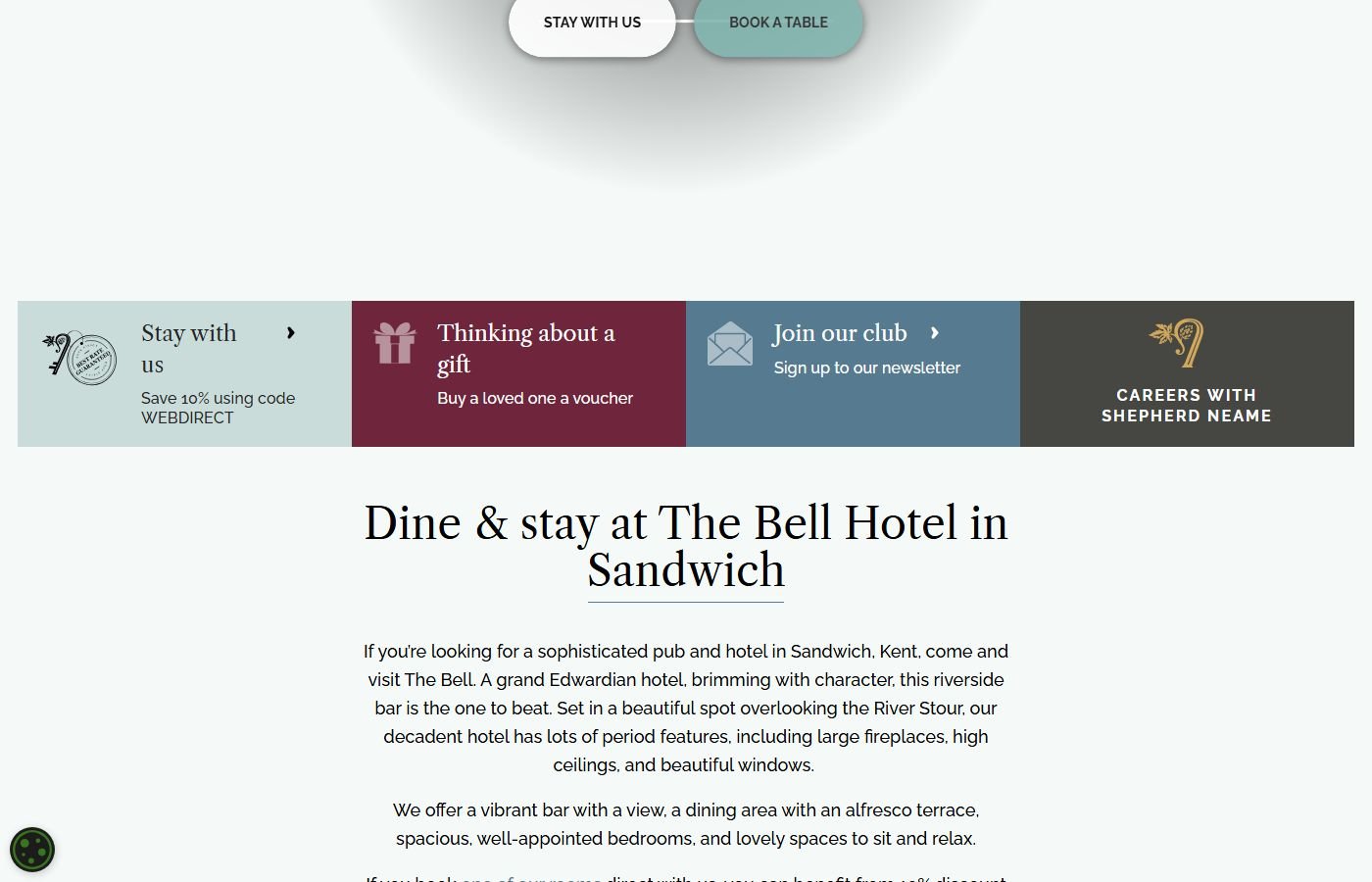 The Bell Hotel, Sandwich