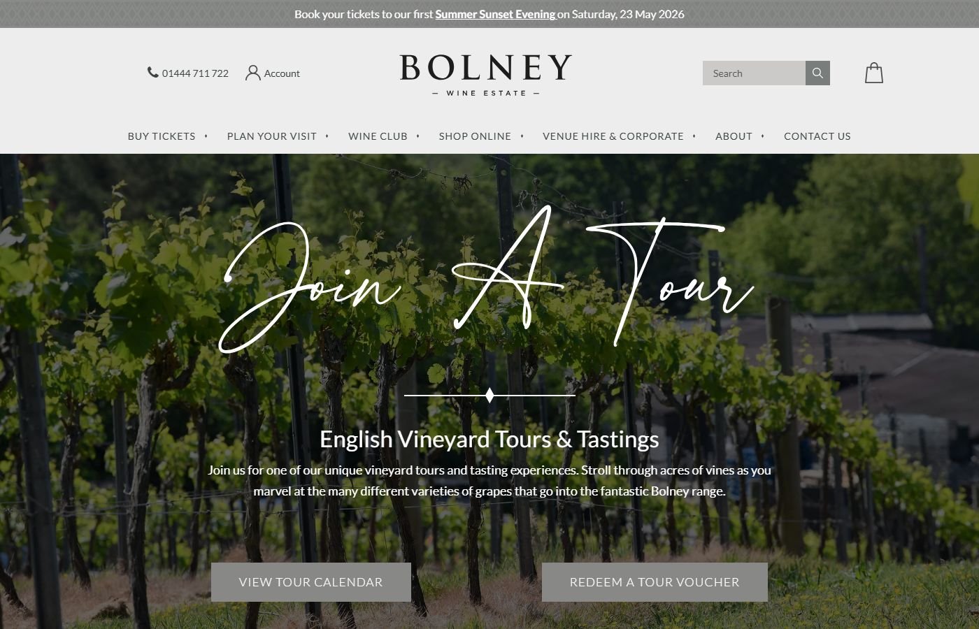Bolney Wine Estate β Eighteen Acre & Events