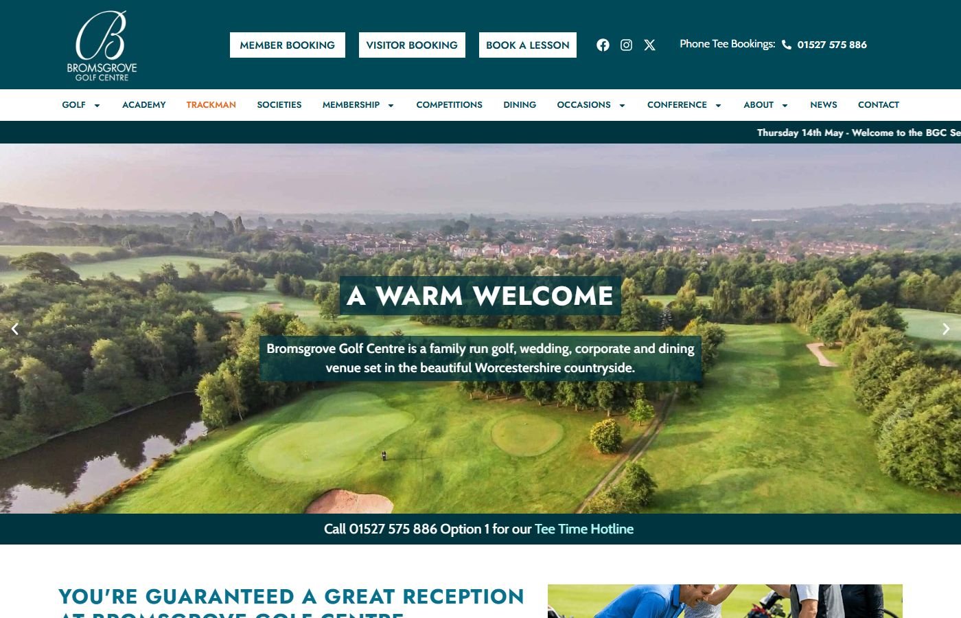 Bromsgrove Golf Centre β Clubhouse