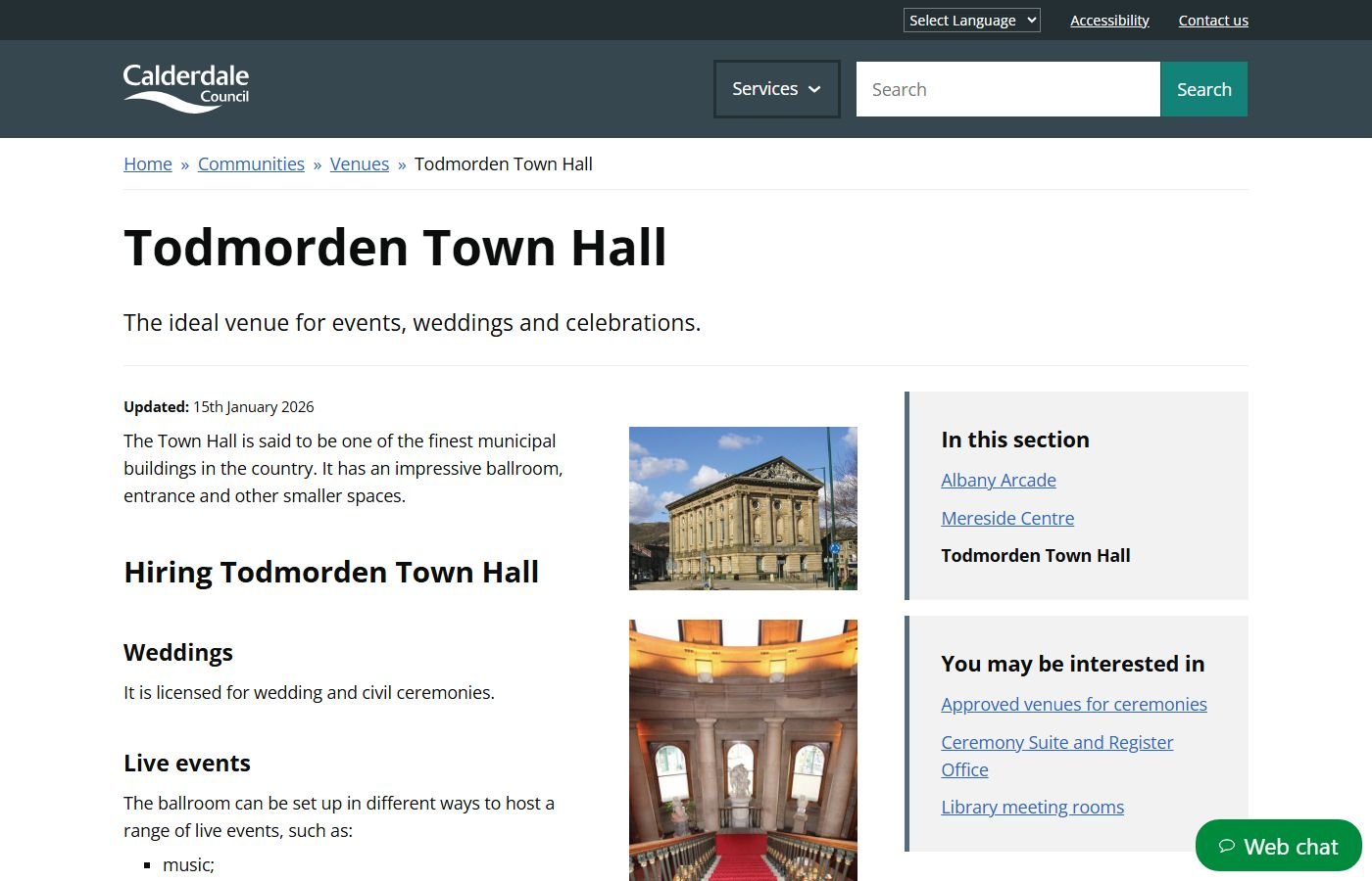 Todmorden Town Hall