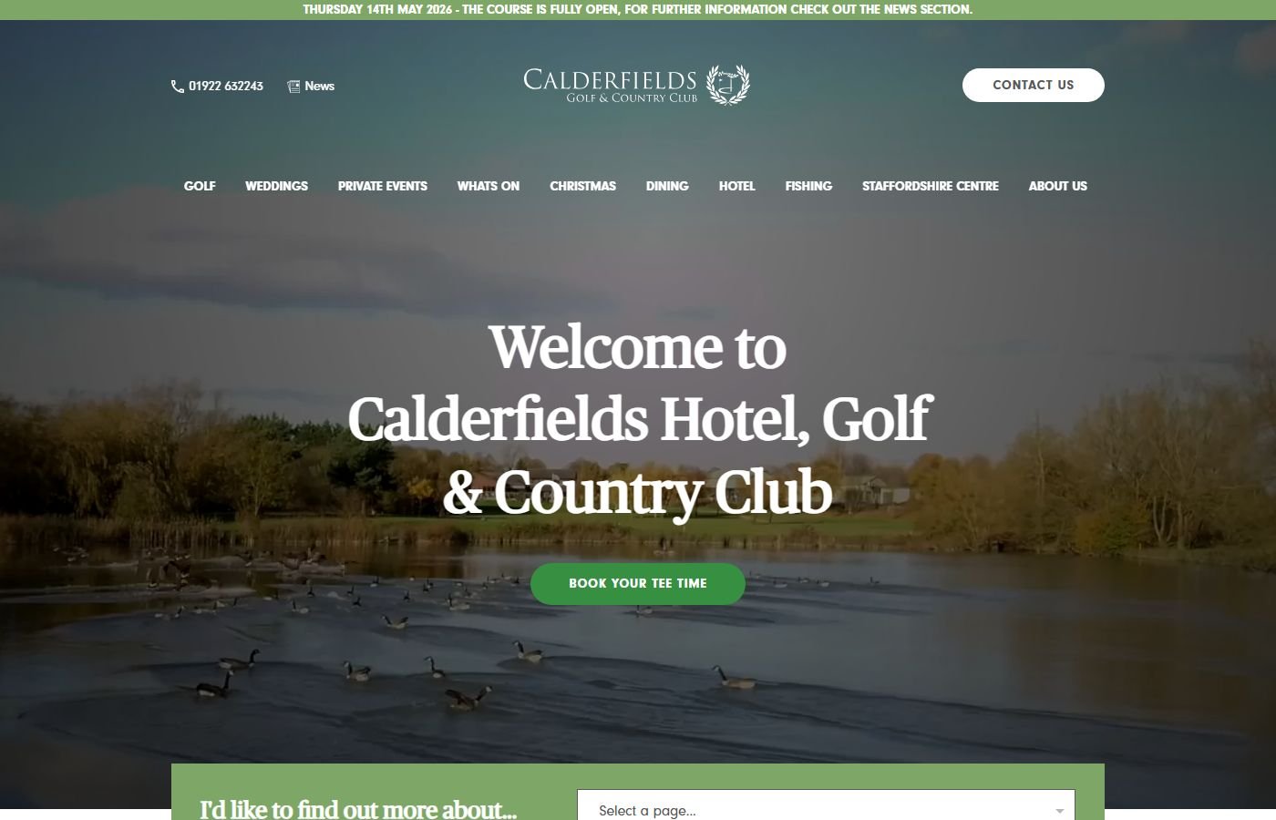 Calderfields Hotel, Golf & Country Club