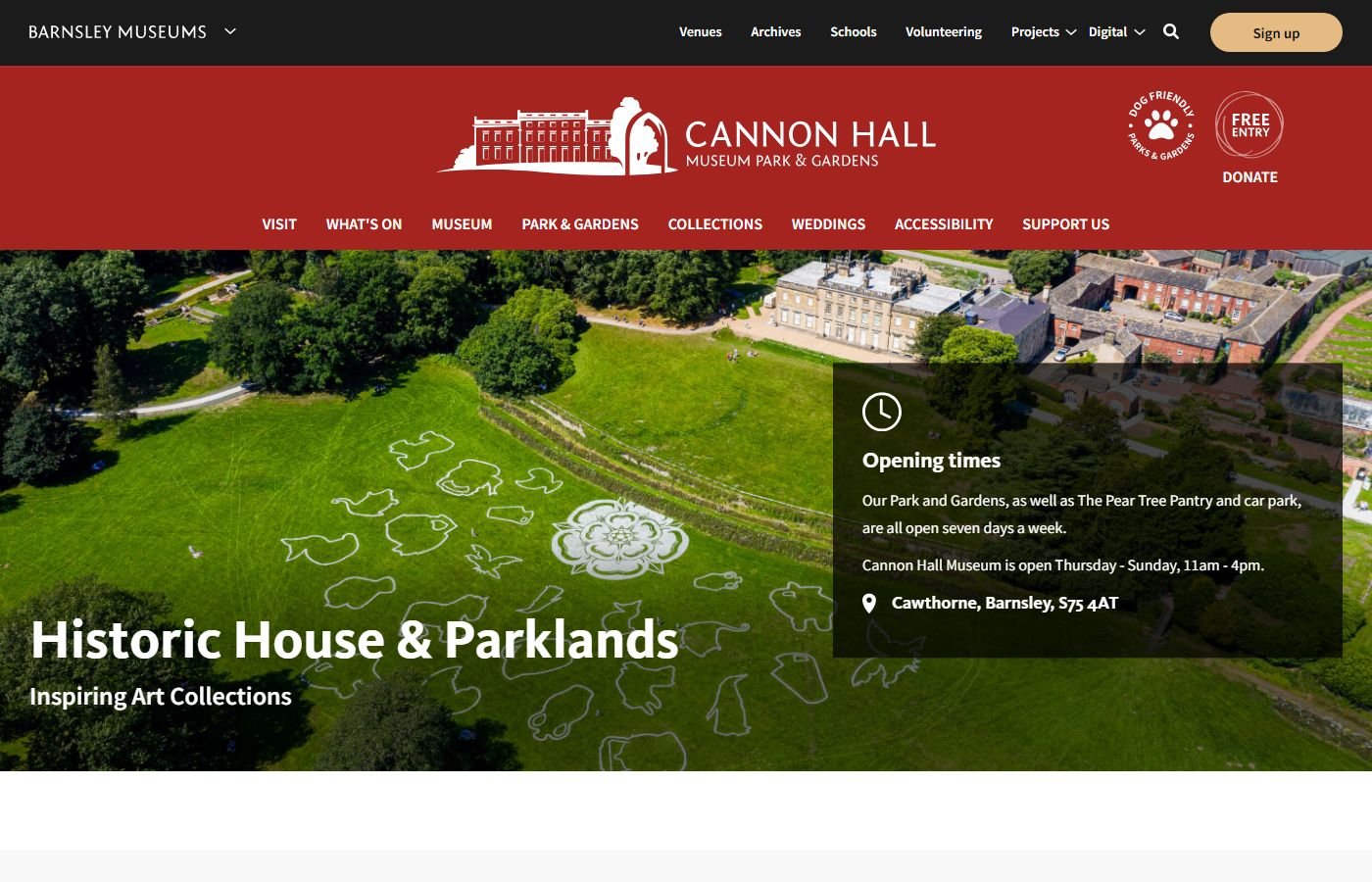 Cannon Hall – Events & Tea Rooms