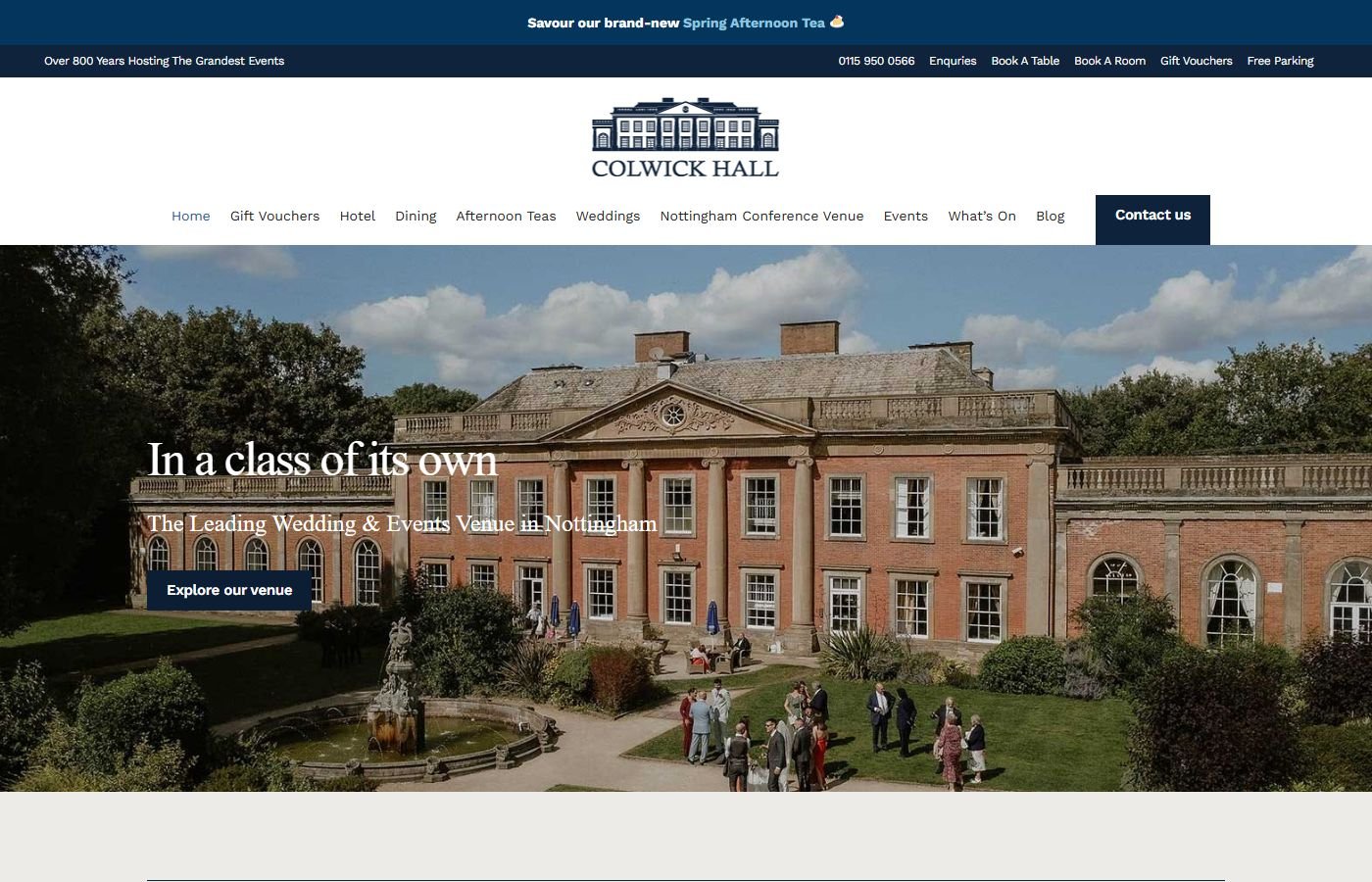 Colwick Hall Hotel