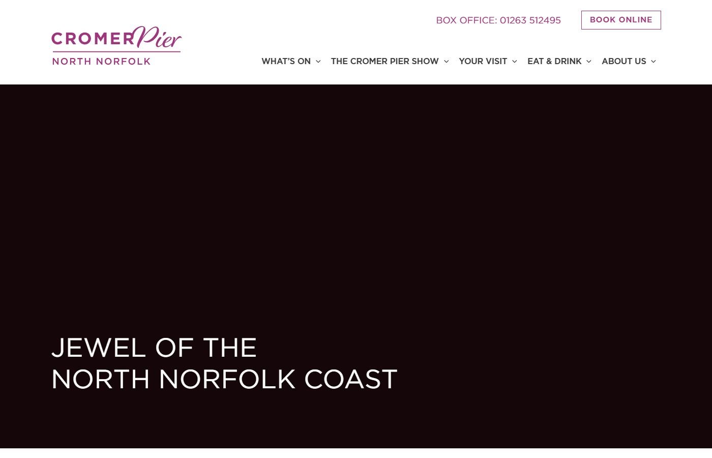 Cromer Pier Theatre – Hospitality