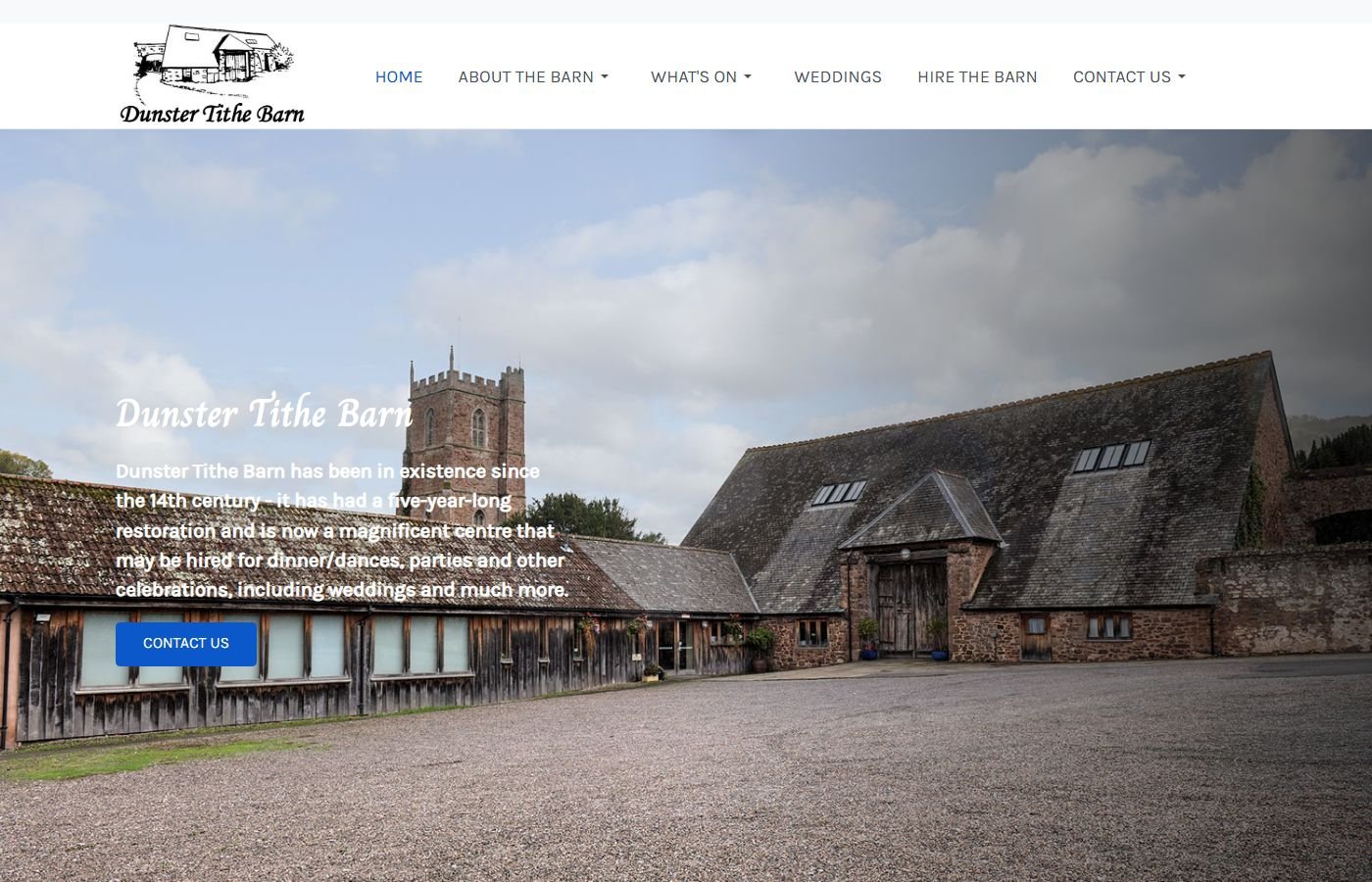 Dunster Tithe Barn – Events