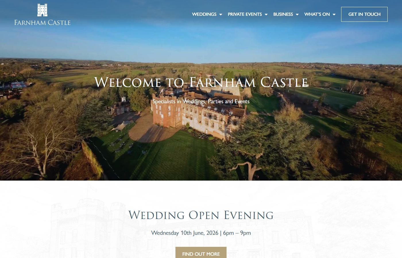 Farnham Castle (events)
