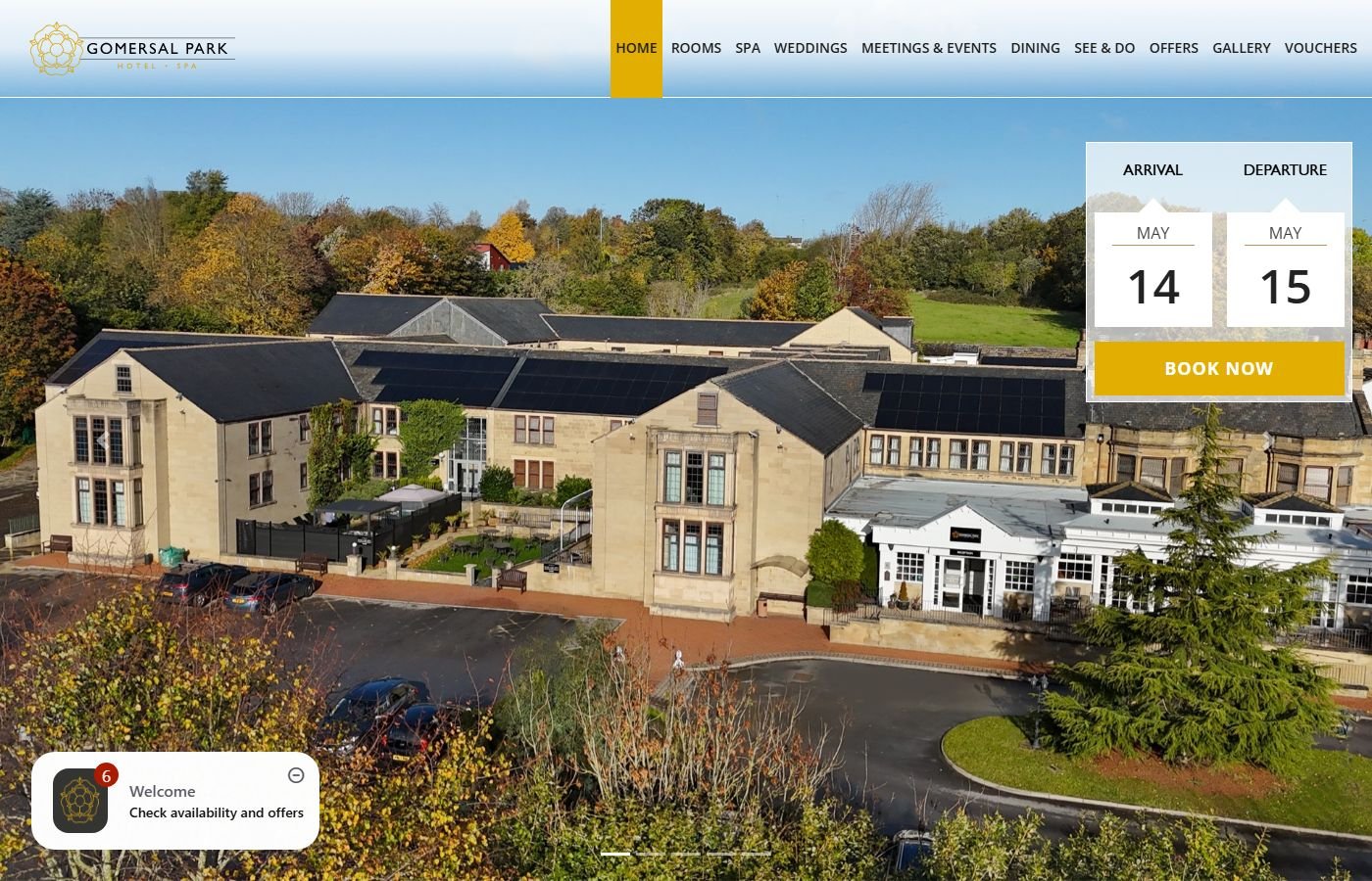 Gomersal Park Hotel & Dream Spa