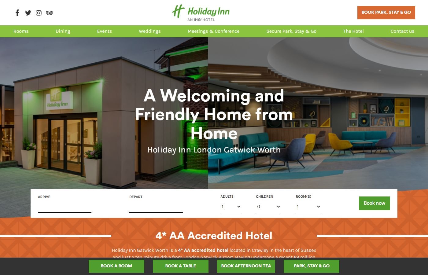 Holiday Inn London Gatwick β Worth