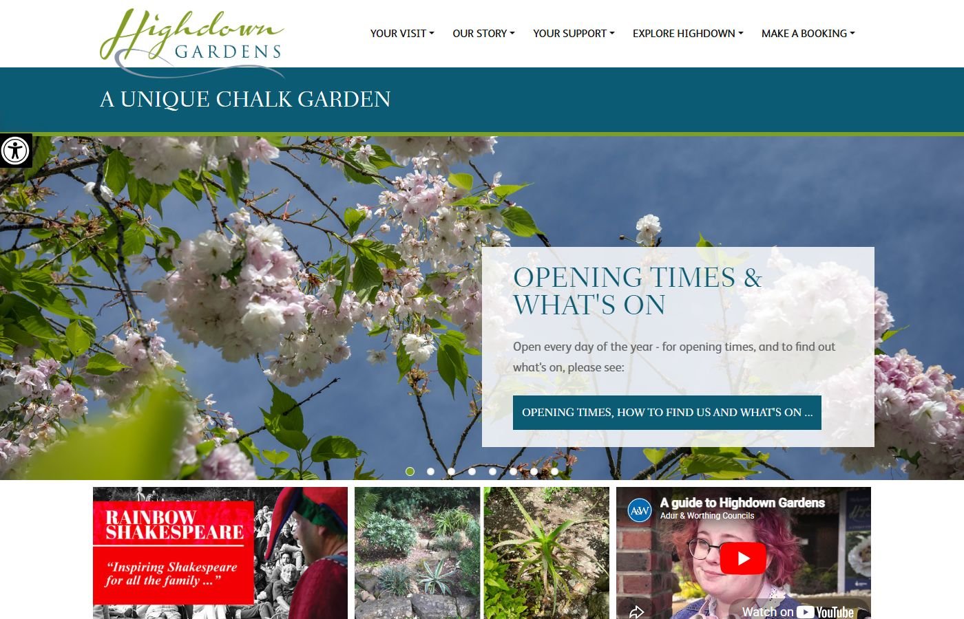 Highdown Gardens (adjacent venue links)