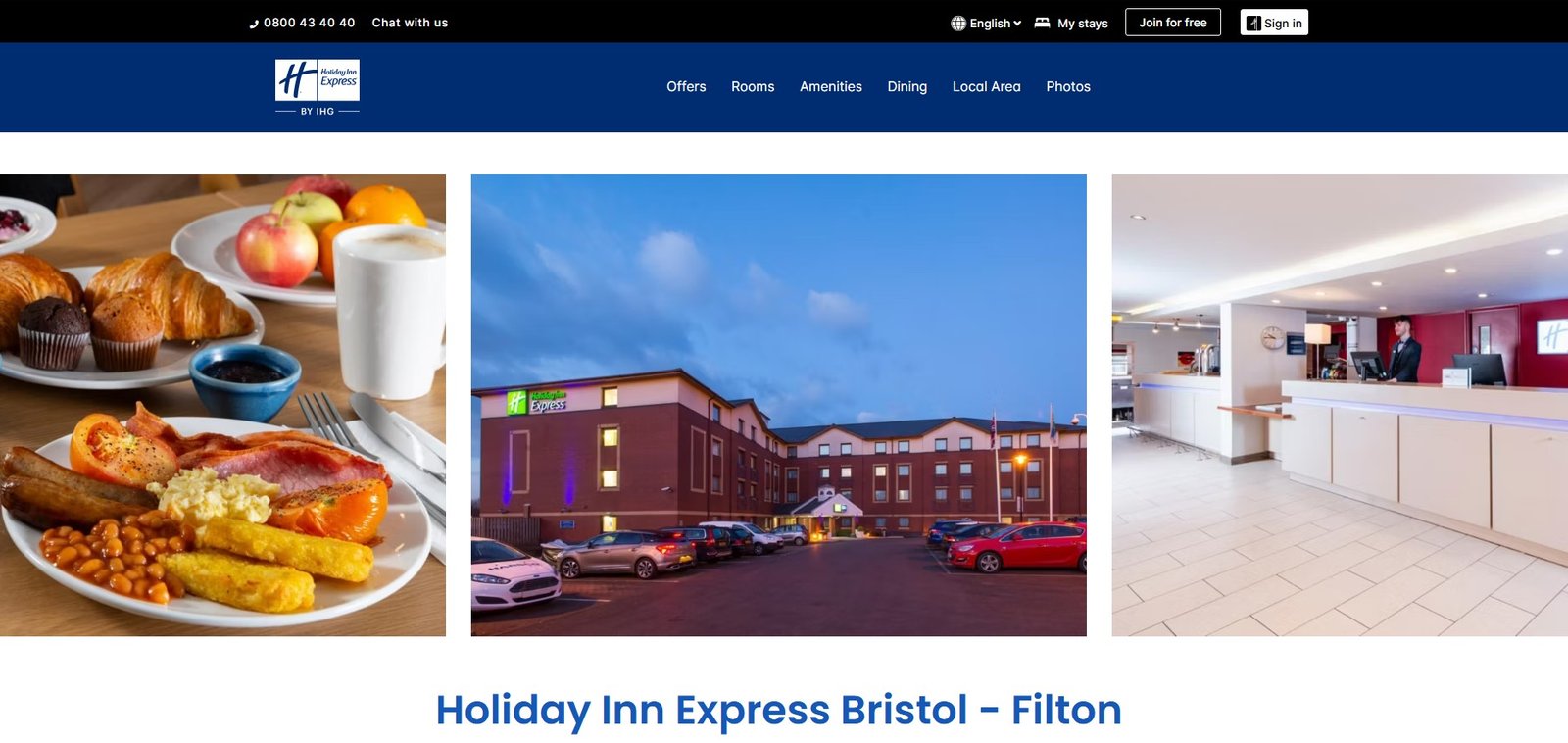 Holiday Inn Express Bristol – Filton