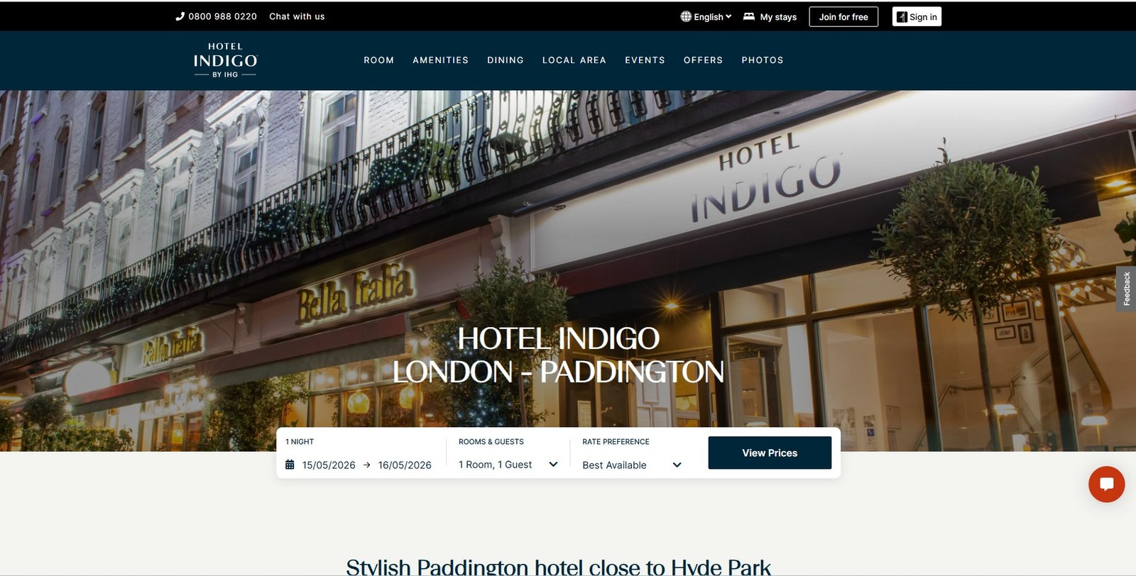 Hotel Indigo Liverpool (Marco Pierre White)