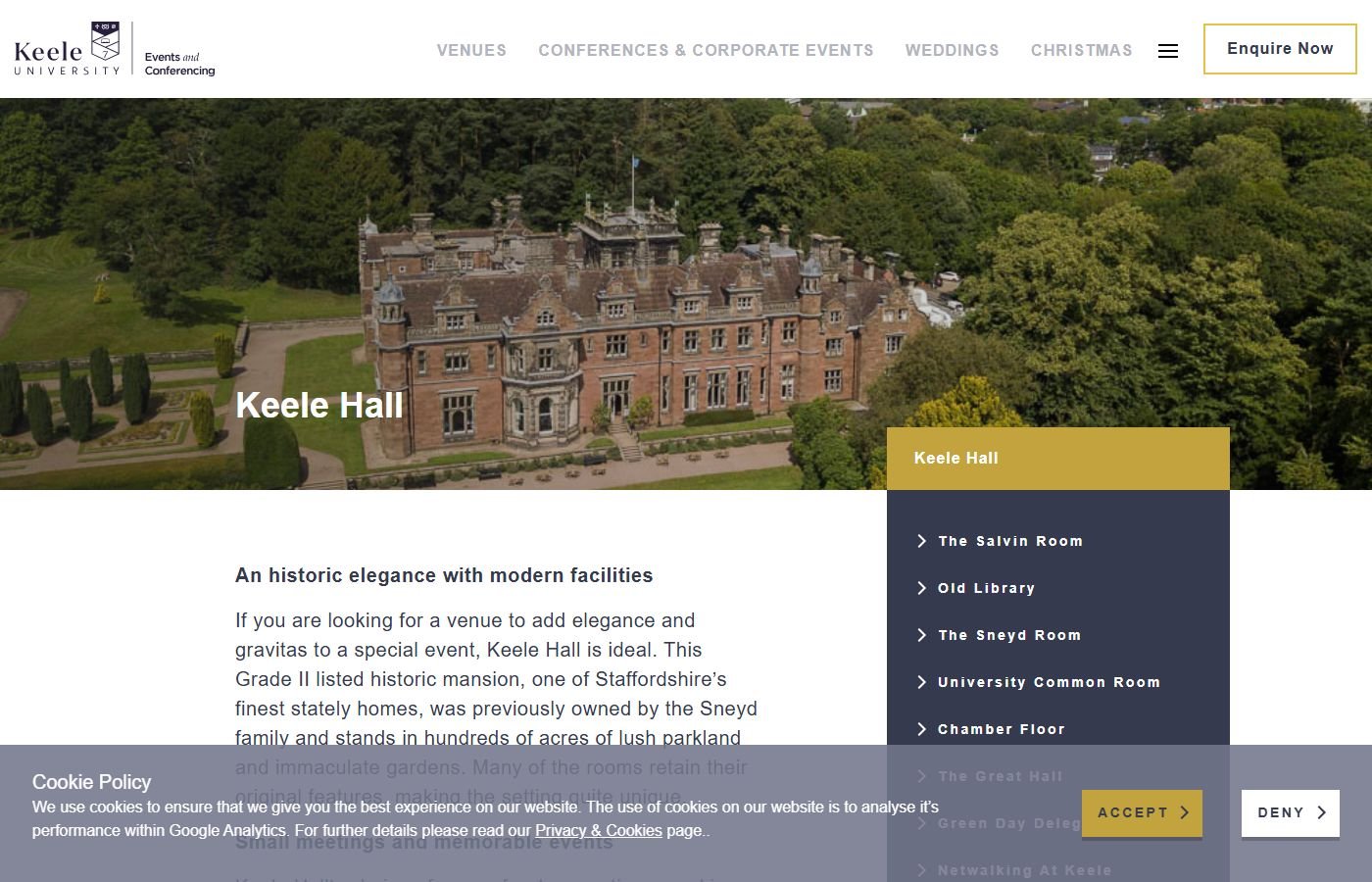 Keele Hall (Keele University)