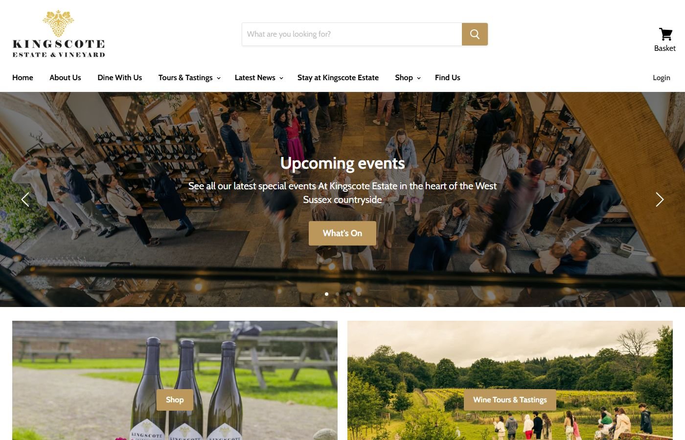 Kingscote Vineyard β Events