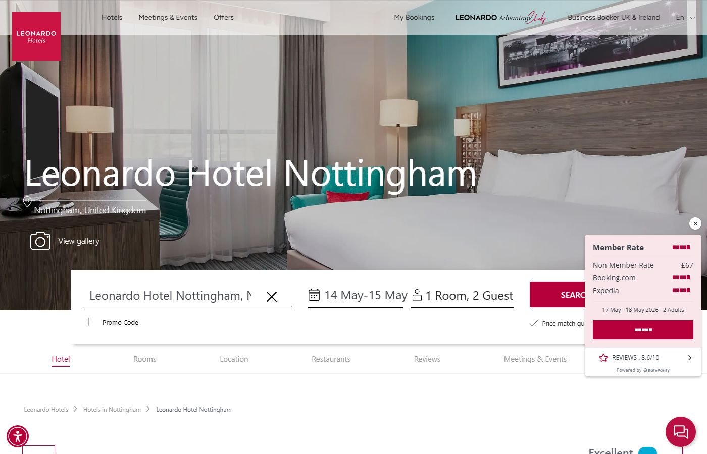 Leonardo Hotel Manchester Piccadilly