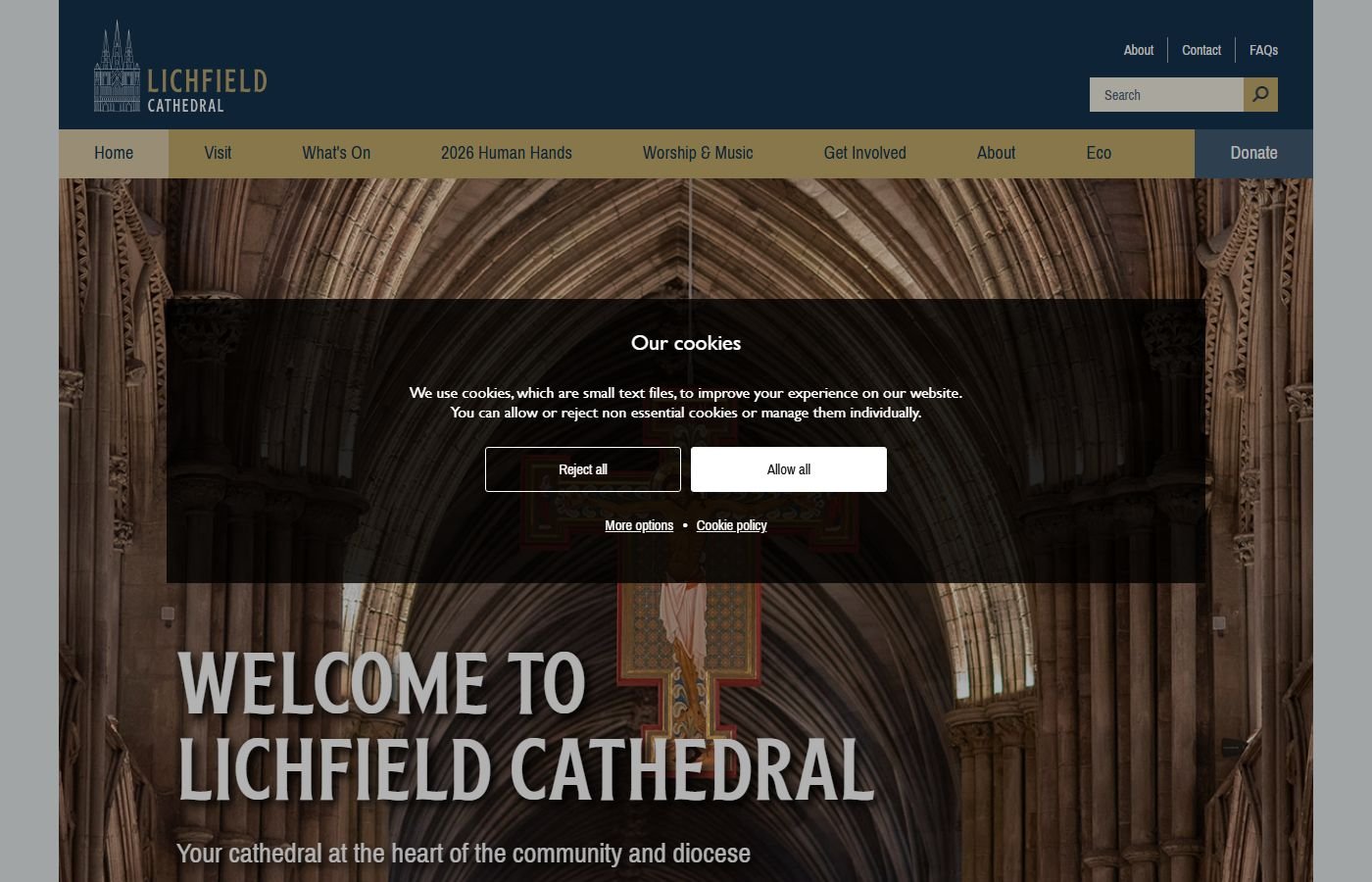 Lichfield Cathedral – events & café
