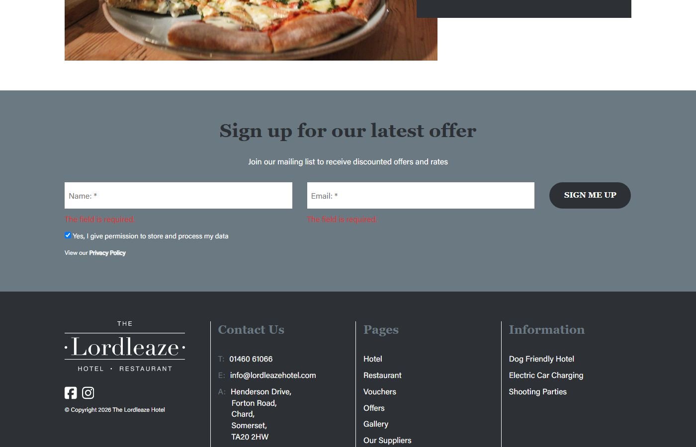 The Lordleaze Hotel