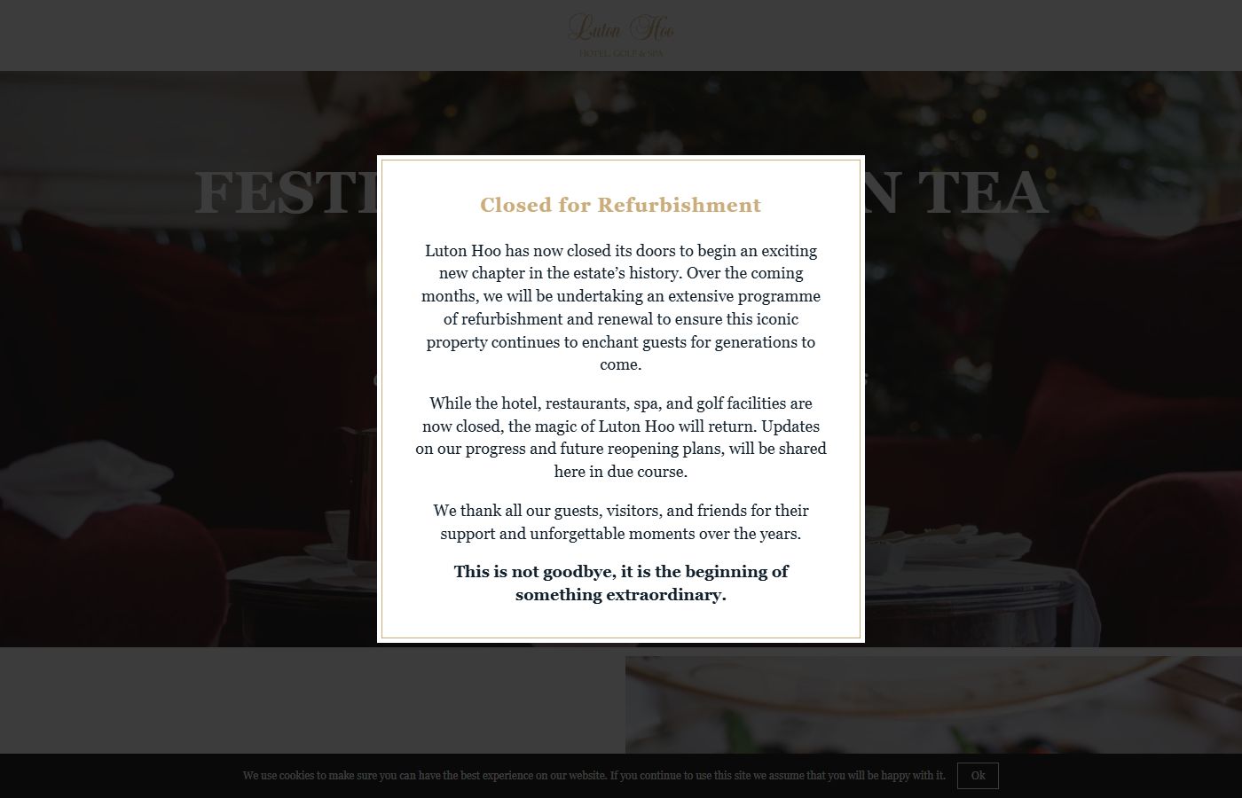 Luton Hoo – Festive Afternoon Tea