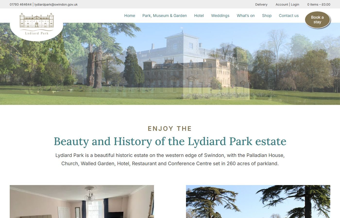 Lydiard House & Park β Events