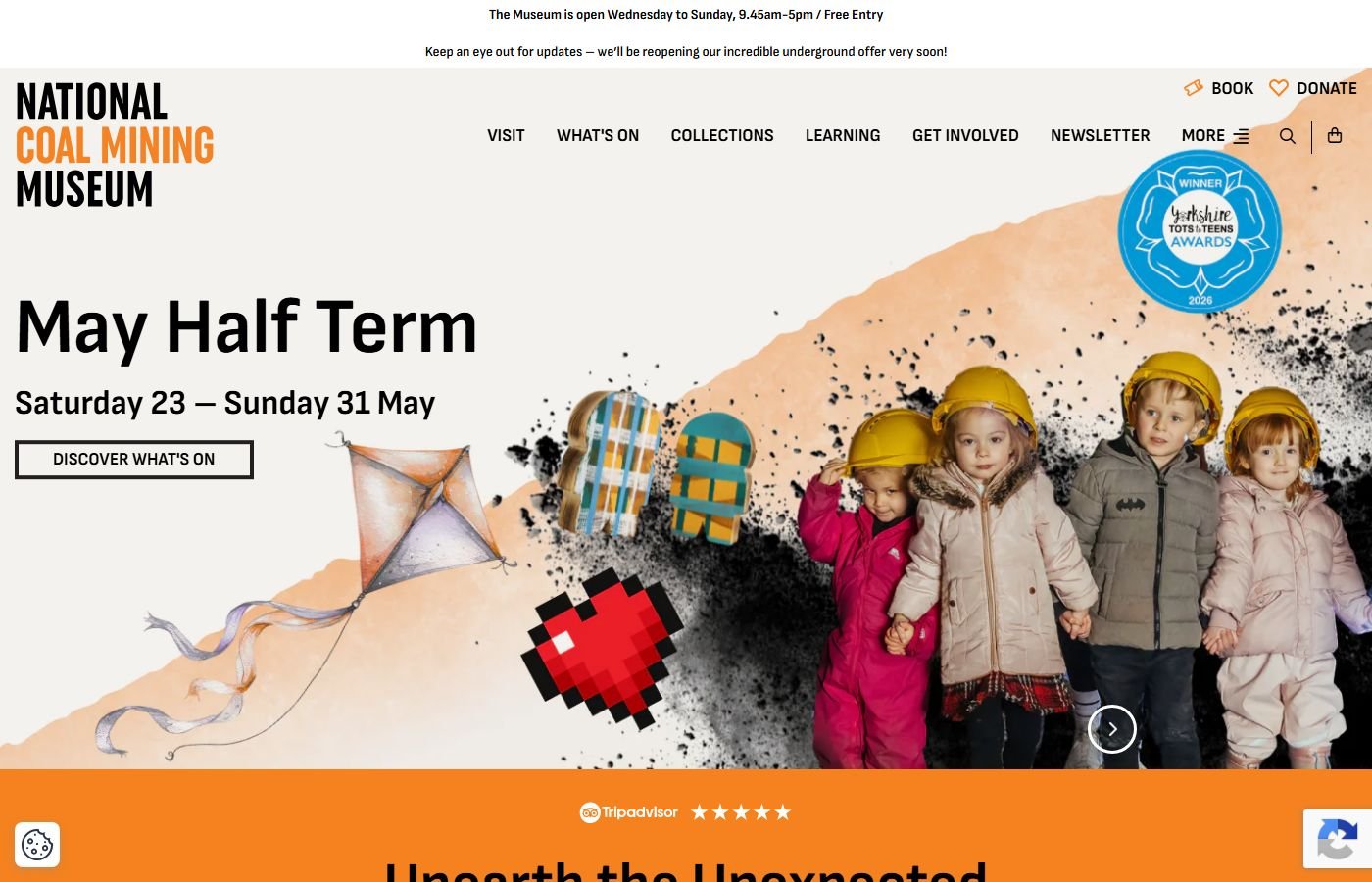 National Coal Mining Museum – Venue Hire