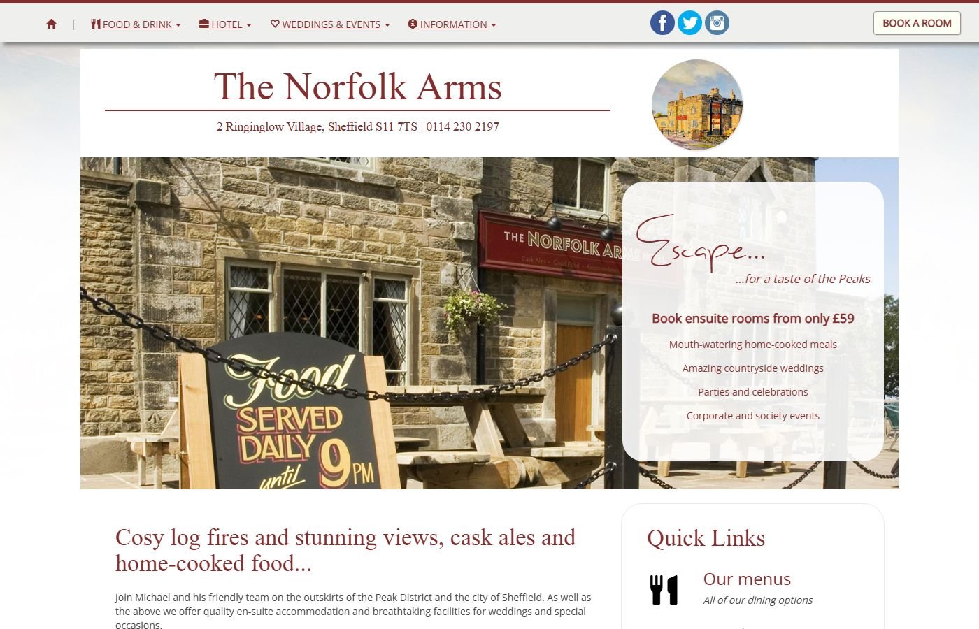 The Norfolk Arms (Ringinglow)