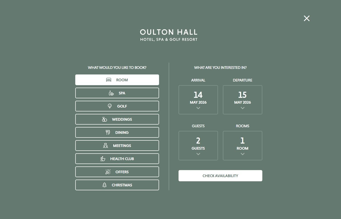 Oulton Hall Hotel, Spa & Golf Resort