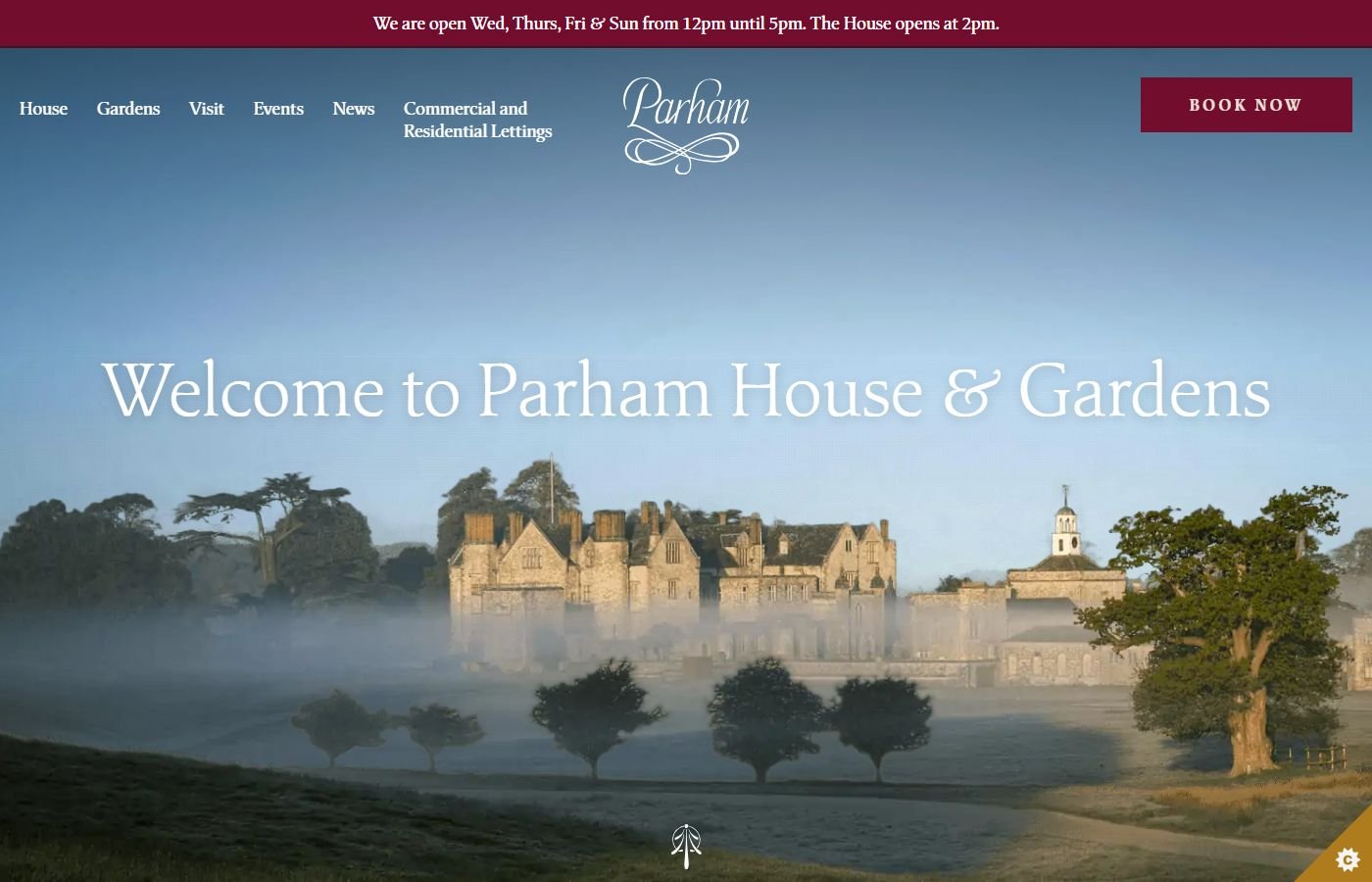 Parham House & Gardens β Events (by arrangement)