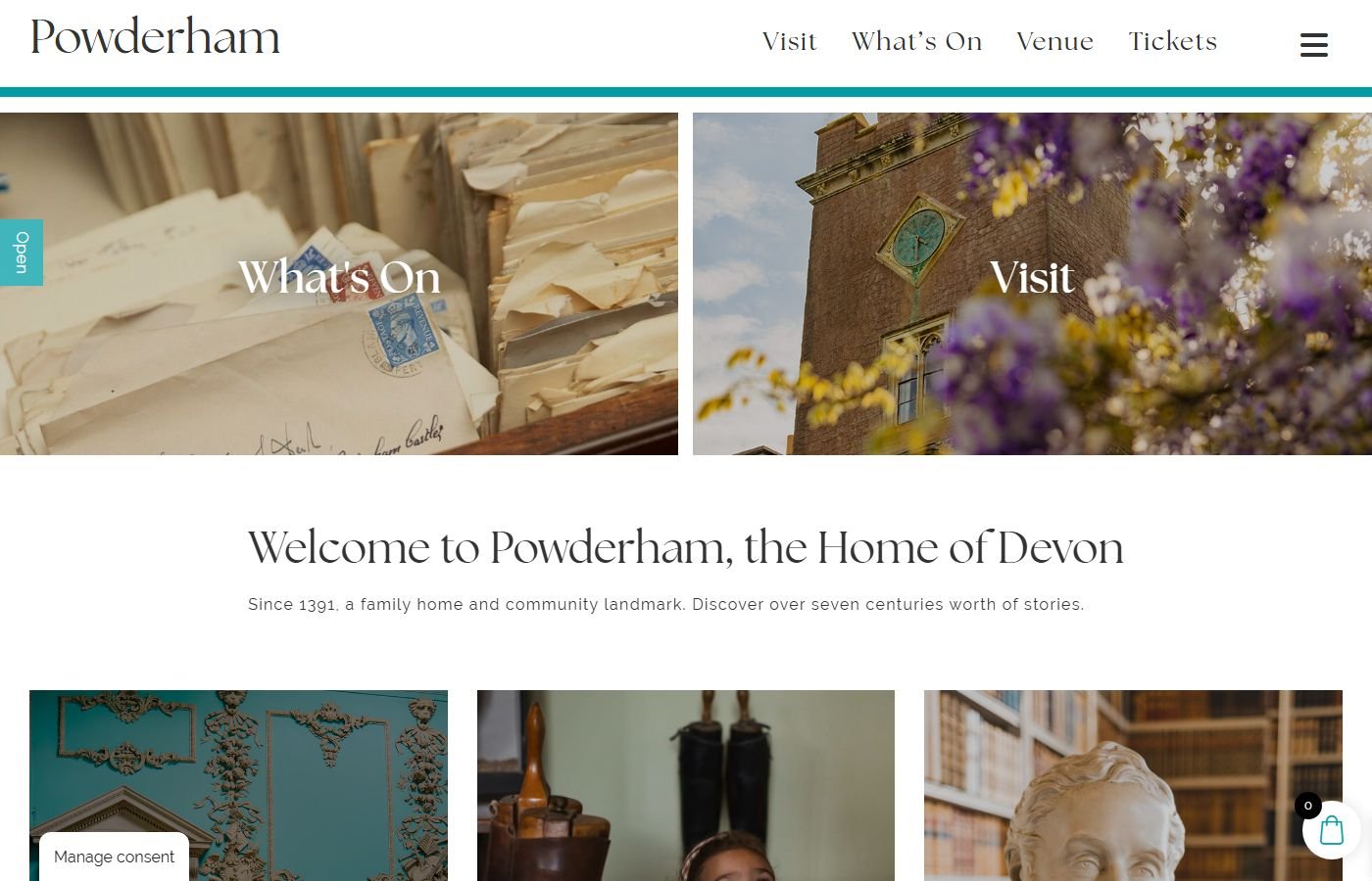 Powderham Castle – Orangery Tea Room