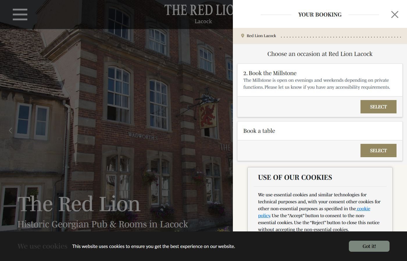 The Red Lion, Lacock