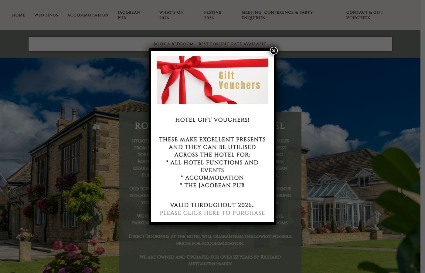 Rogerthorpe Manor Hotel