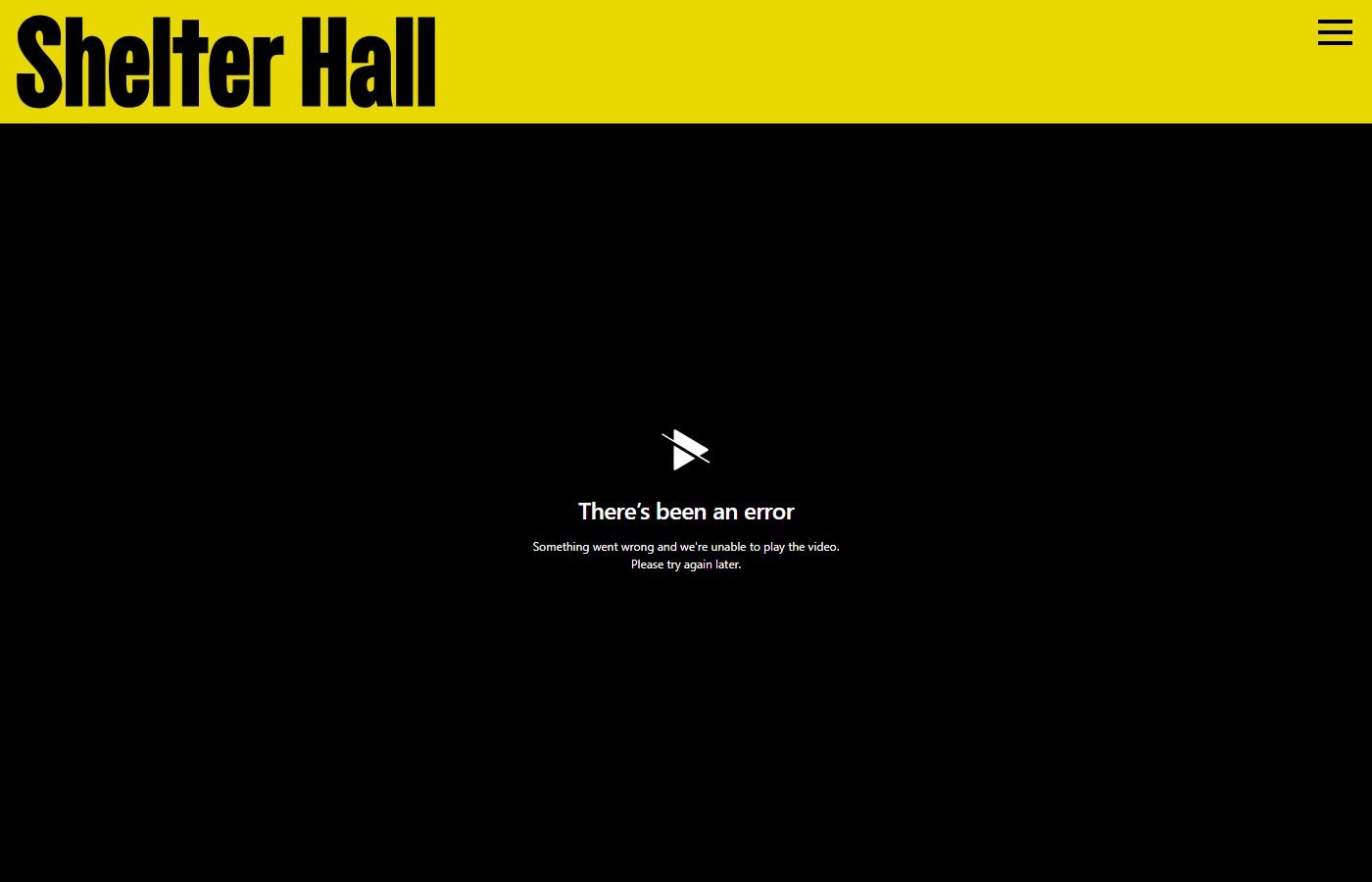 Shelter Hall