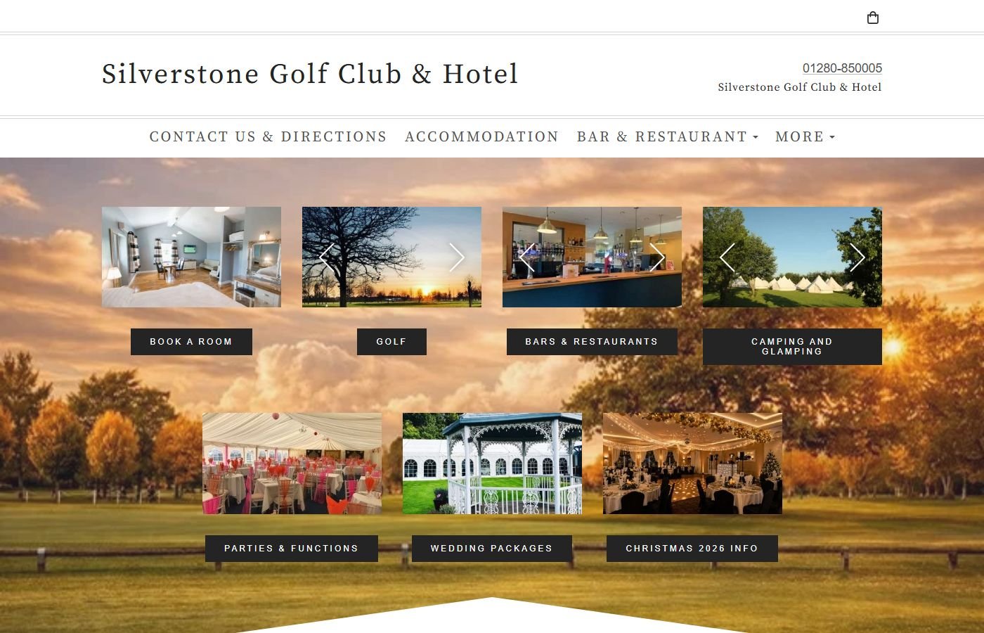 Silverstone Golf Club – Clubhouse Dining
