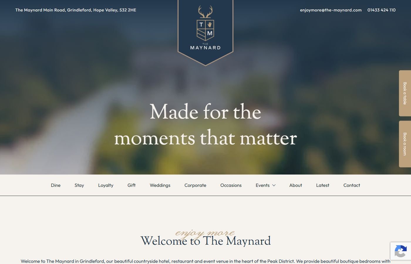 The Maynard (note: Derbyshire)
