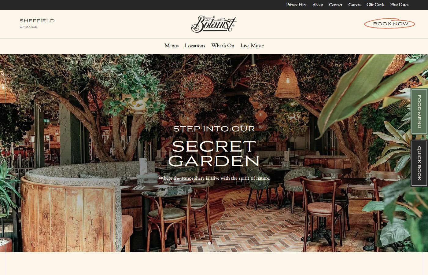 The Botanist Chester