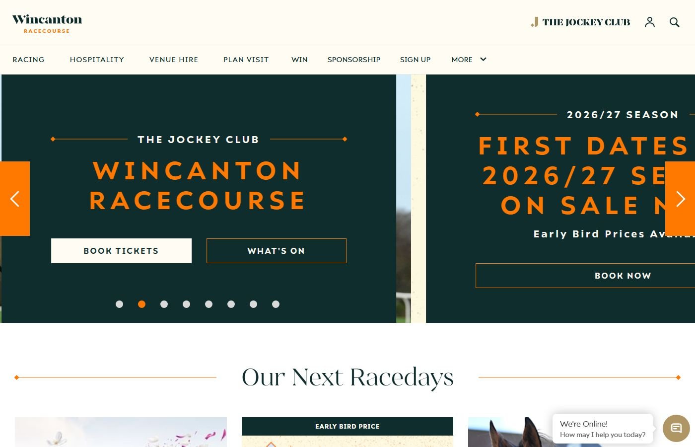 Wincanton Racecourse – Hospitality