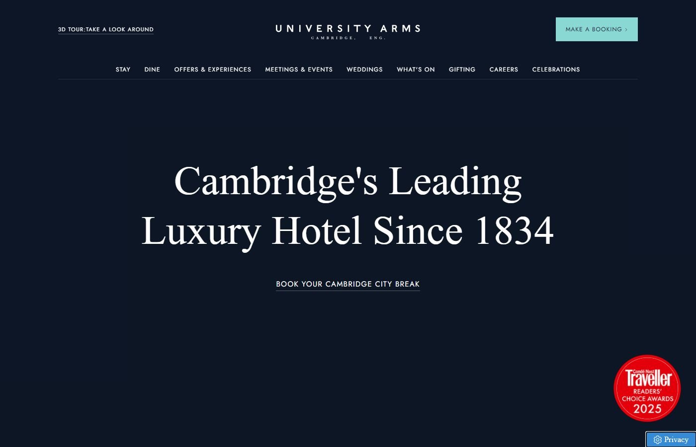 University Arms Cambridge (Autograph Collection)