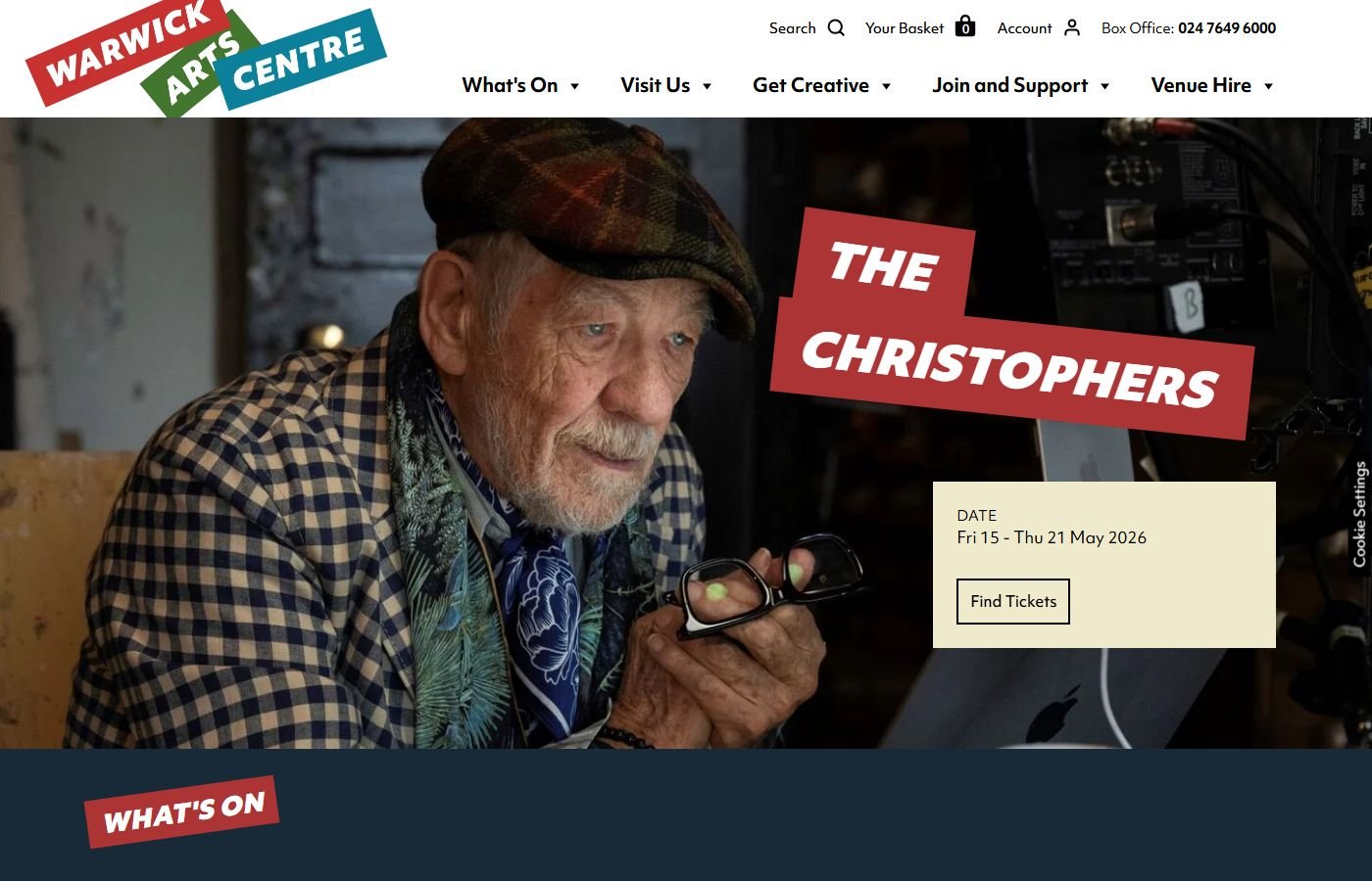 Warwick Arts Centre β Events