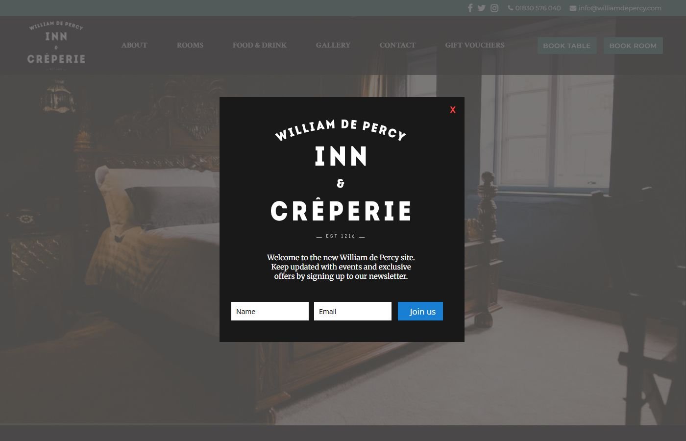 William de Percy Inn & Crêperie