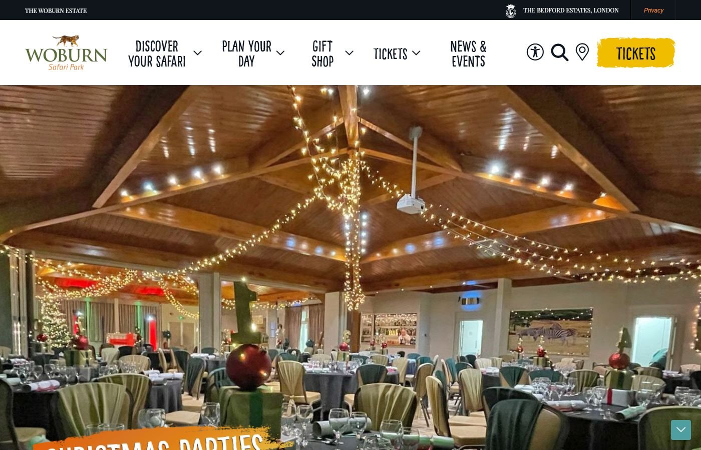 Woburn Safari Park – Safari Lodge/Restaurant